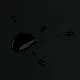 50cm Outdoorstoff wasserabweisend schwarz