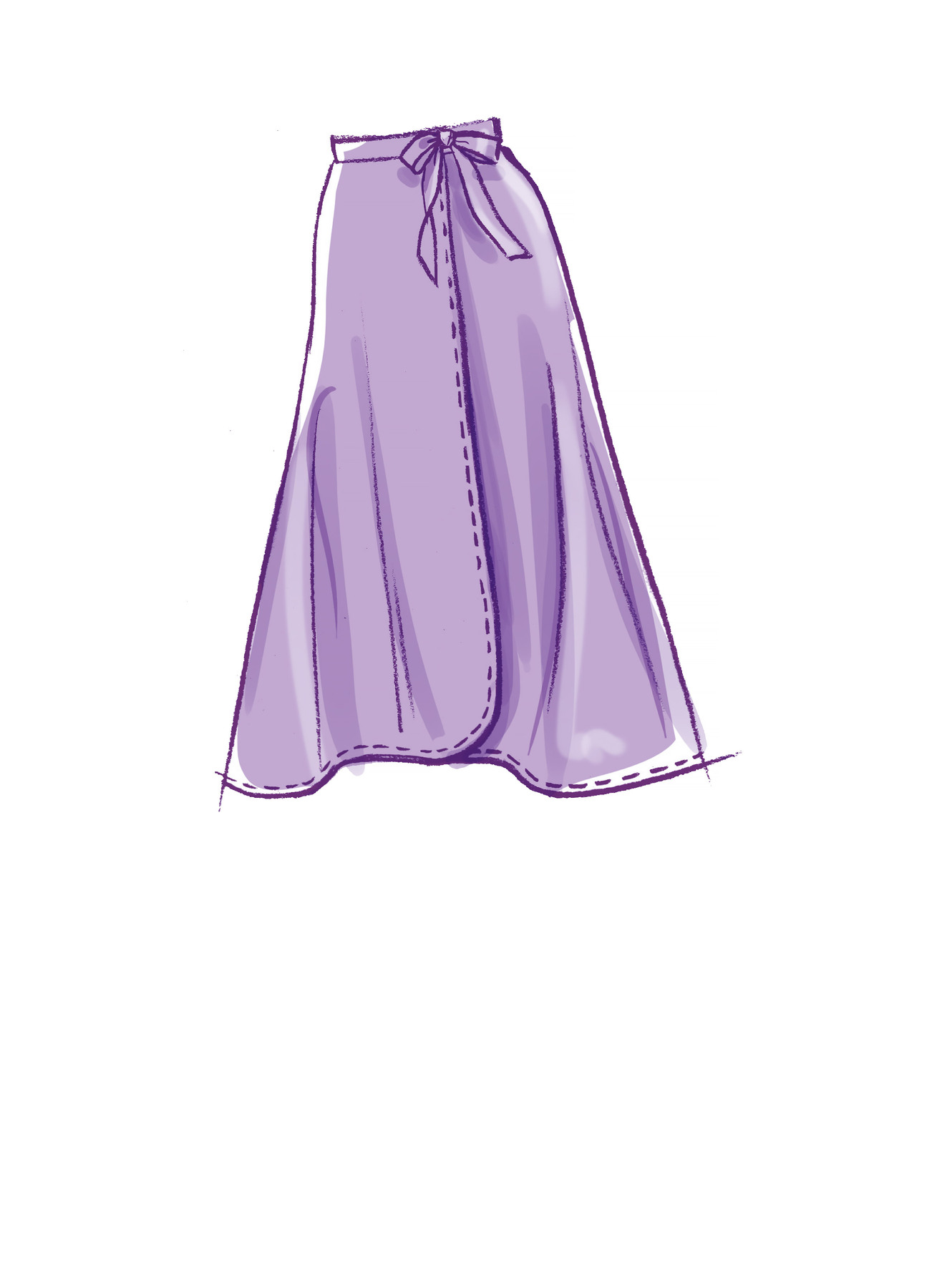 MCCALLS Schnittmuster M8479 - Wickelröcke Damen Größe 34-42