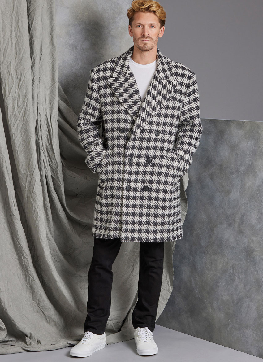 Vogue Schnittmuster Herrenmantel - Design V1930 Größen 40-46