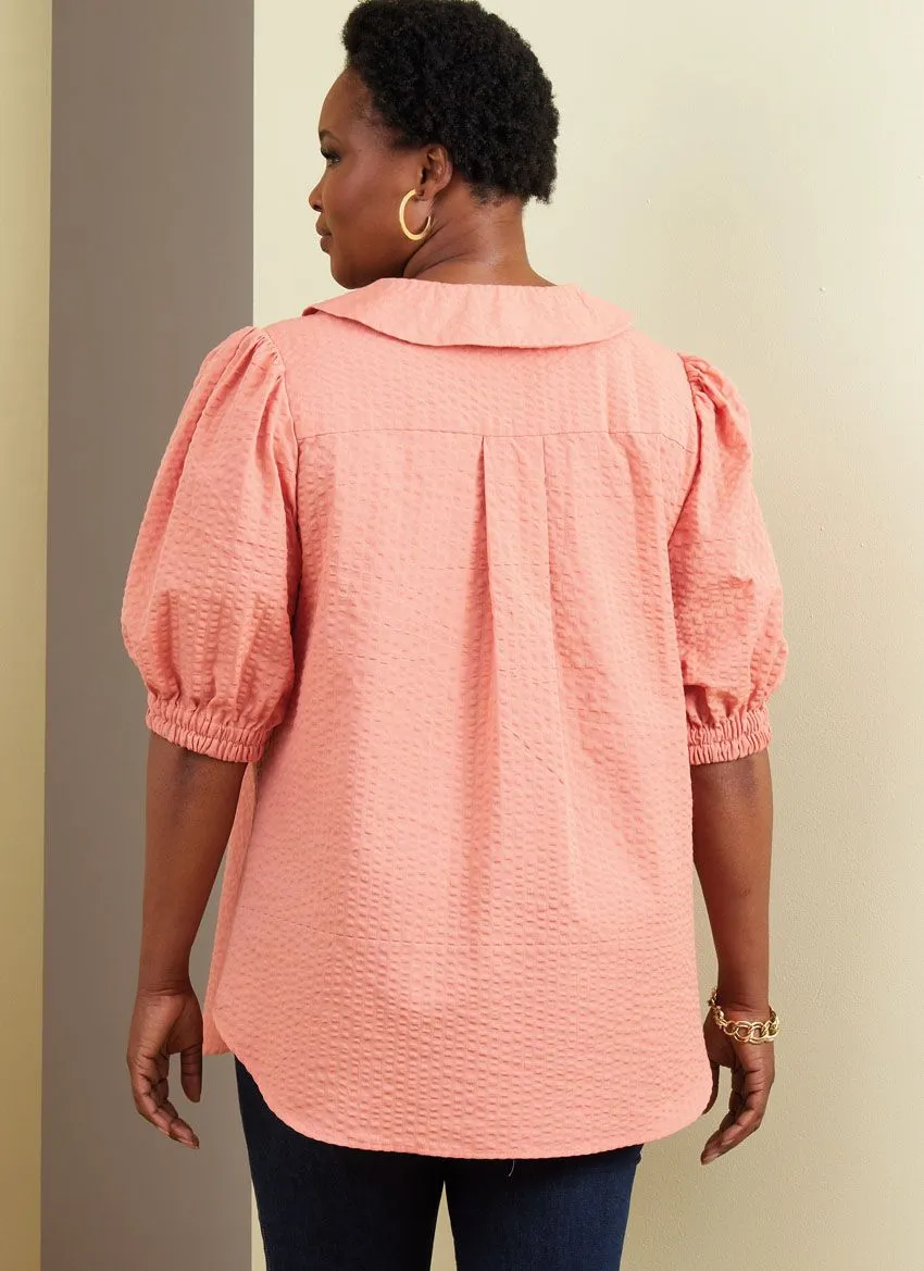 BUTTERICK B6853ZZ Damen-Schnittmuster – Tunika & Kleid, Größen L–XXL, Mehrfarbig, Inkl. Anleitung