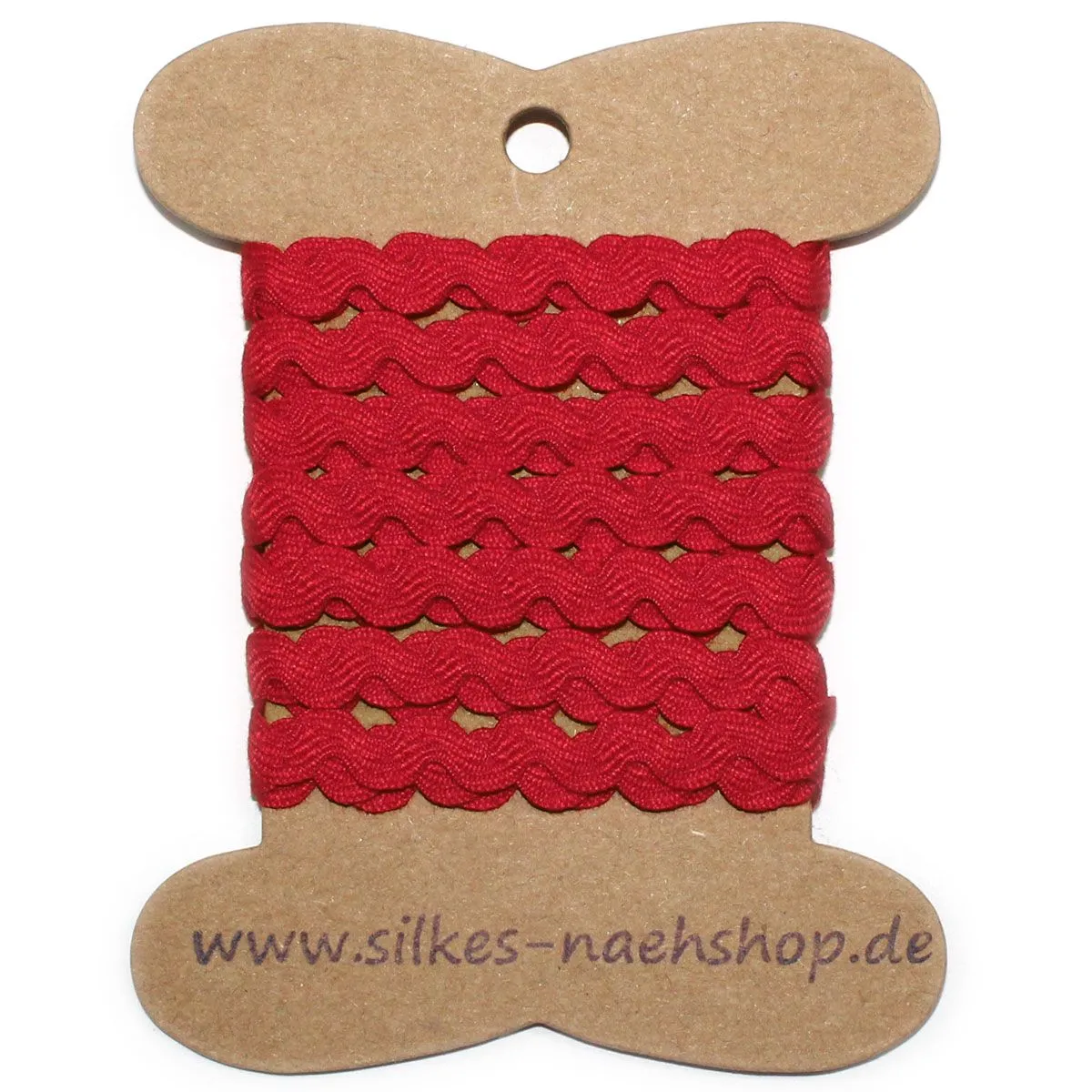 Zackenlitze Baumwolle 5mm rot - Maschinensticken, Nähen, Schnittmuster ... Zackenlitze Baumwolle 5mm rot - Maschinensticken, Nähen, Schnittmuster ...