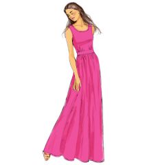 B6051 Butterick Schnittmuster Kleid Abendkleid