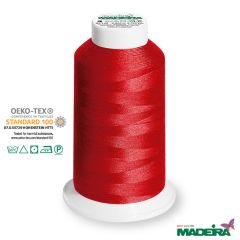 2500m Madeira Aerolock Overlockgarn rot
