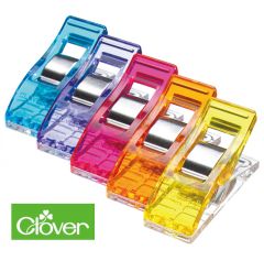 CLOVER Stoffklammern 10er-Pack bunt