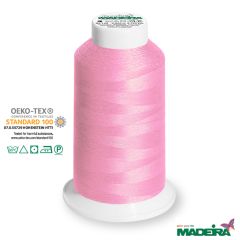 2500m Madeira Aerolock Overlockgarn rosa