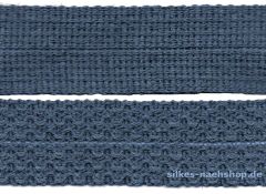 Knicktresse jeansblau