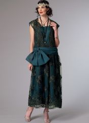 B6399 Butterick Schnittmuster historisches Kleid
