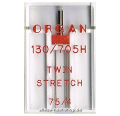 Organ Zwillingsnadel Twin Stretch 4mm