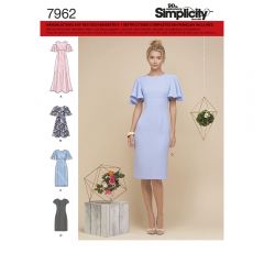 7962 Simplicity Schnittmuster Kleid