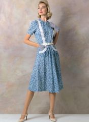 V9294 VOGUE Vintage Schnittmuster Kleid 40er Jahre
