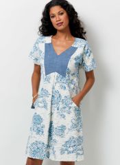 B6567 Butterick Schnittmuster Kleid