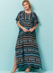 B6559 Butterick Schnittmuster Tunika Kaftan Kleid
