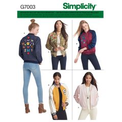 7003 Simplicity Schnittmuster Blouson