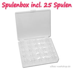 KOMBI-SET: Spulenbox incl. 25 CB-Spulen 11,5mm