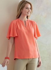 B6688 Butterick Schnittmuster Blusenshirt