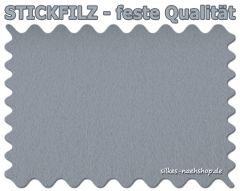 Stickfilz waschbar fest 1mm - hellgrau - 20cmx90cm