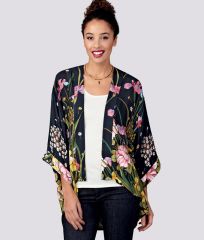 9124 Simplicity Schnittmuster Kimono Jacke