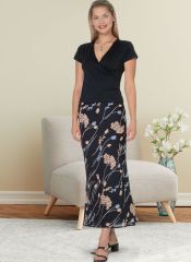 B6799 Butterick Schnittmuster Rock EASY!