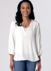 M7357 McCalls Schnittmuster Blusenshirt Tunika