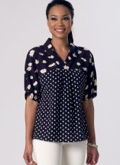 M7359 McCalls Schnittmuster Blusenshirt