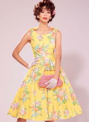 M7599 McCalls Schnittmuster Vintage Kleid 50er Jahre