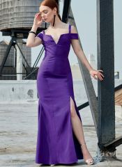 M7896 McCalls Schnittmuster Abendkleid Cocktailkleid