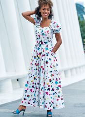 M8177 McCalls Schnittmuster Kleid Sommerkleid