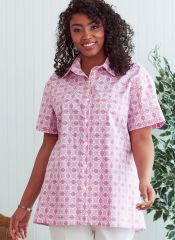 B6841 Butterick Schnittmuster Unisex erhemd