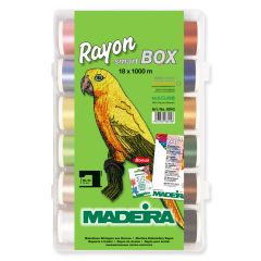 Madeira Rayon Stickgarn Smartbox 18x1000m