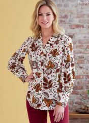 B6855 Butterick Schnittmuster Blusenshirt