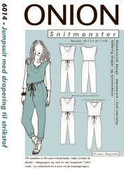 6014 ONION Schnittmuster Jersey-Overall XS-XL EASY!