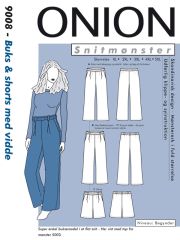 9008 ONION PLUS Schnittmuster Hose Leinenhose XL-5XL