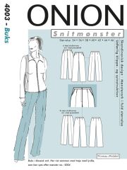 4003 ONION Schnittmuster Basic-Hose 34-46