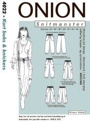 4022 ONION Schnittmuster Hose Knickerbocker mit Strickbund 34-46