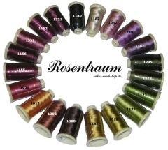 Maschinenstickgarn Set RAYON ROSENTRAUM 20x1000m