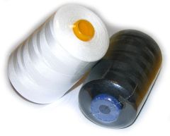 2 x 10.000m UNTERGARNSPULE black & white