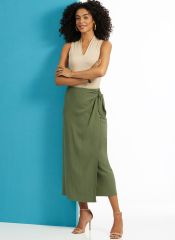 B6934 Butterick Schnittmuster Wickelrock EASY!