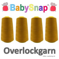 Babysnap Overlockgarn gold 4x2700m