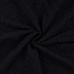 50cm Cotton Cloque schwarz