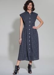 M8342 McCalls Schnittmuster Hemdblusenkleid