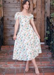 M8359 McCalls Schnittmuster Kleid Blusentop