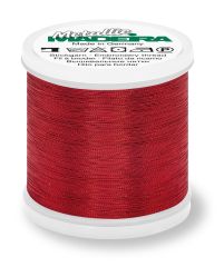 MADEIRA Metallic Smooth Stickgarn rubyred