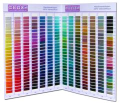 FARBKARTE Maschinenstickgarn RAYON