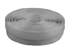 5m Endlosreißverschluß 3mm grau