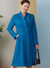 B6917 Butterick Schnittmuster Mantel Jacke