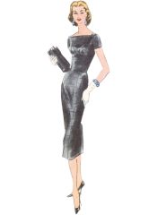 V1979 VOGUE Schnittmuster Vintage Kleid 50er Jahre