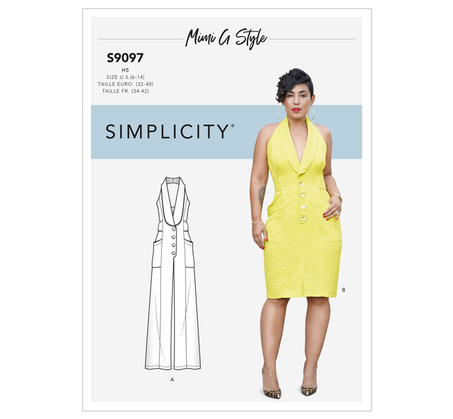 Simplicity Schnittmuster Abbildung